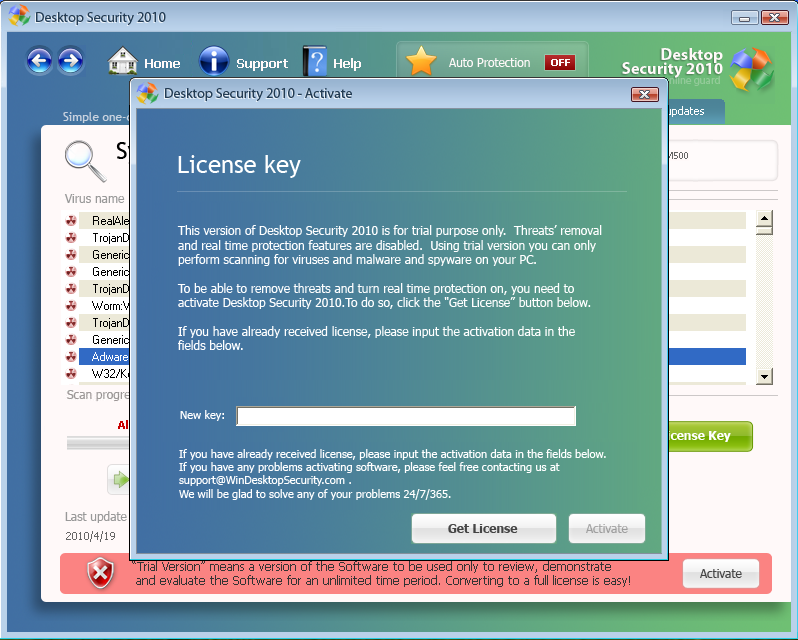 Google Groups Scam - License Key