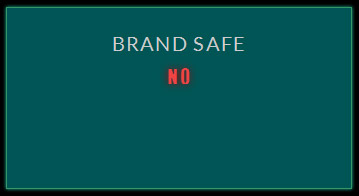zvelo's Brand Safe data set within the zveloDB URL database of "No" due to spyware/malware detected on a malicious website.