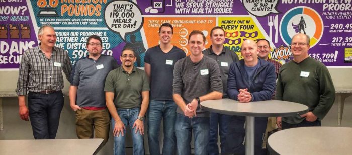 zvelo donates time to food bank of the rockies